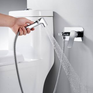 Гигиенический душ со смесителем Shevanik S9905 хром